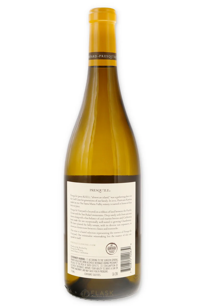 Presqu'ile Winery Estate Chardonnay 2023 - Image 2
