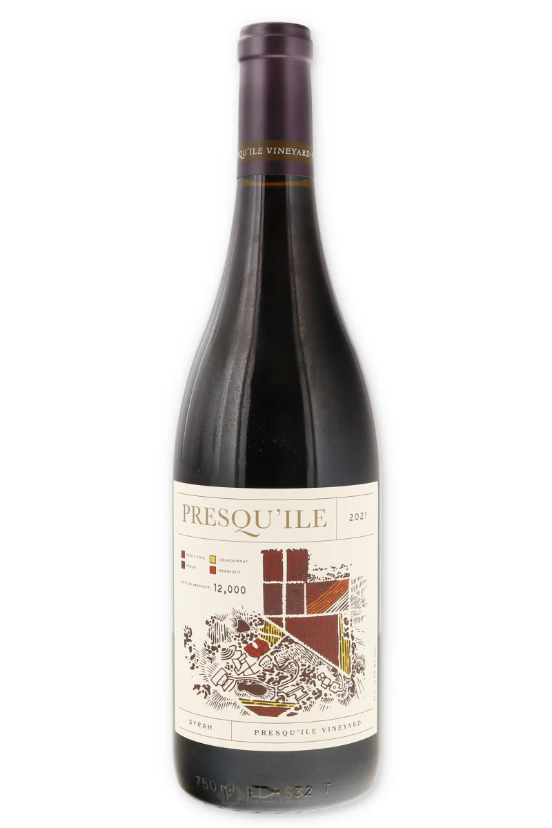 Presqu'ile Winery Estate Syrah 2021