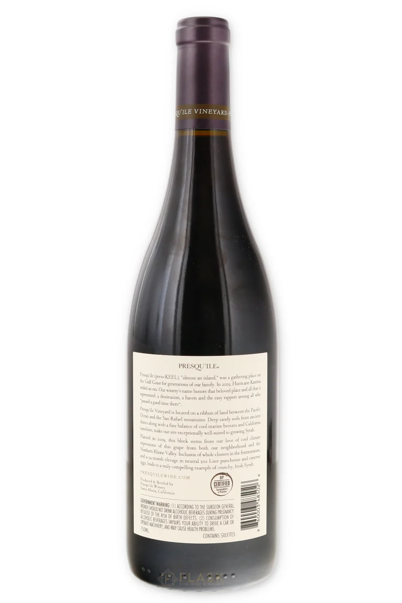 Presqu'ile Winery Estate Syrah 2021 - Image 2