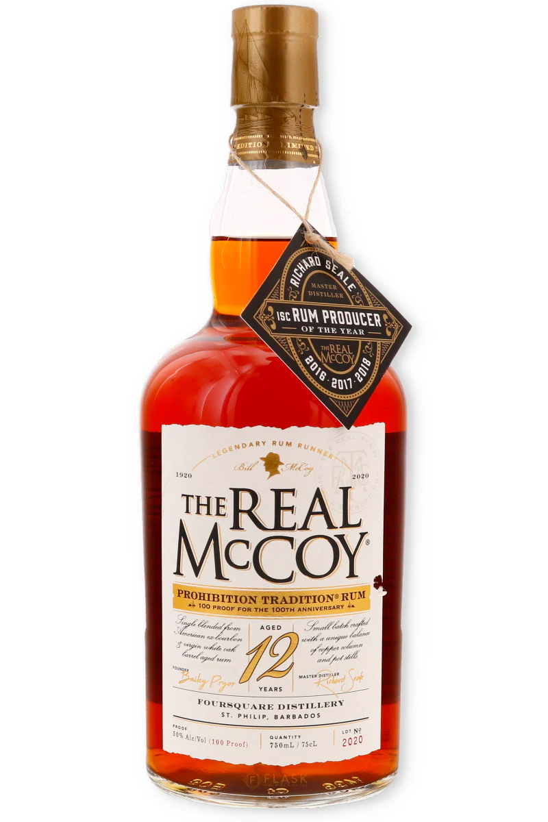 Real McCoy Prohibition Tradition 12 Year Old Blended Rum (Foursquare)