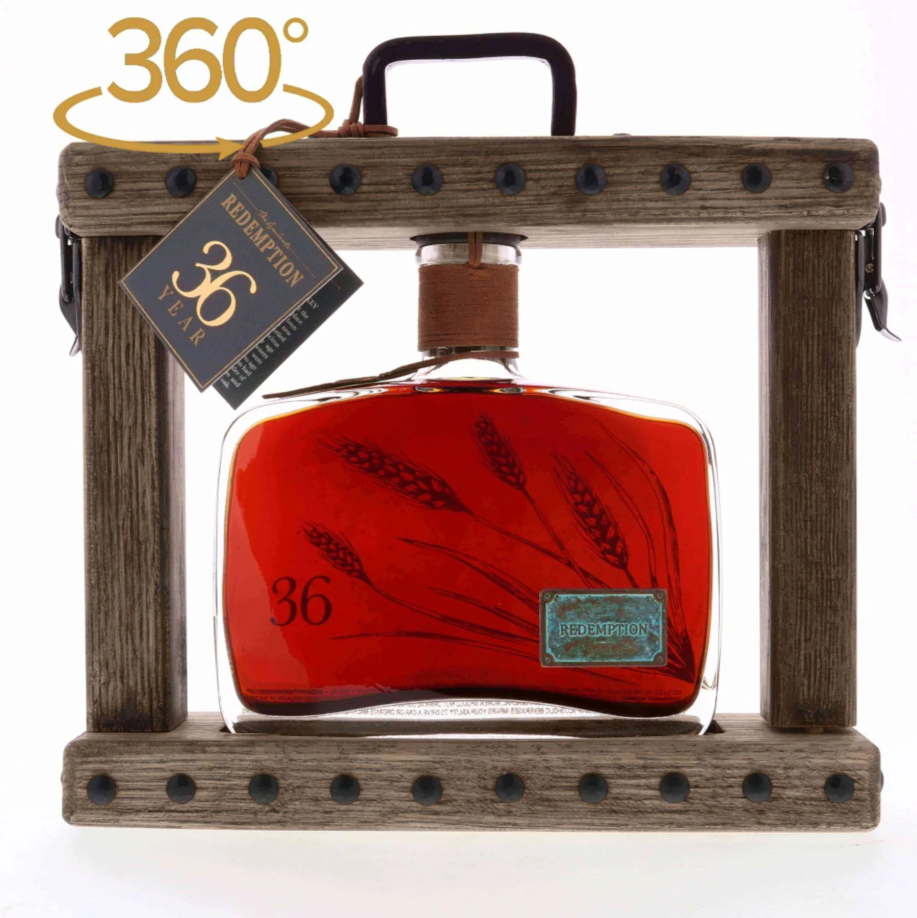 Redemption 36 Year Old Barrel Proof Bourbon - Image 2