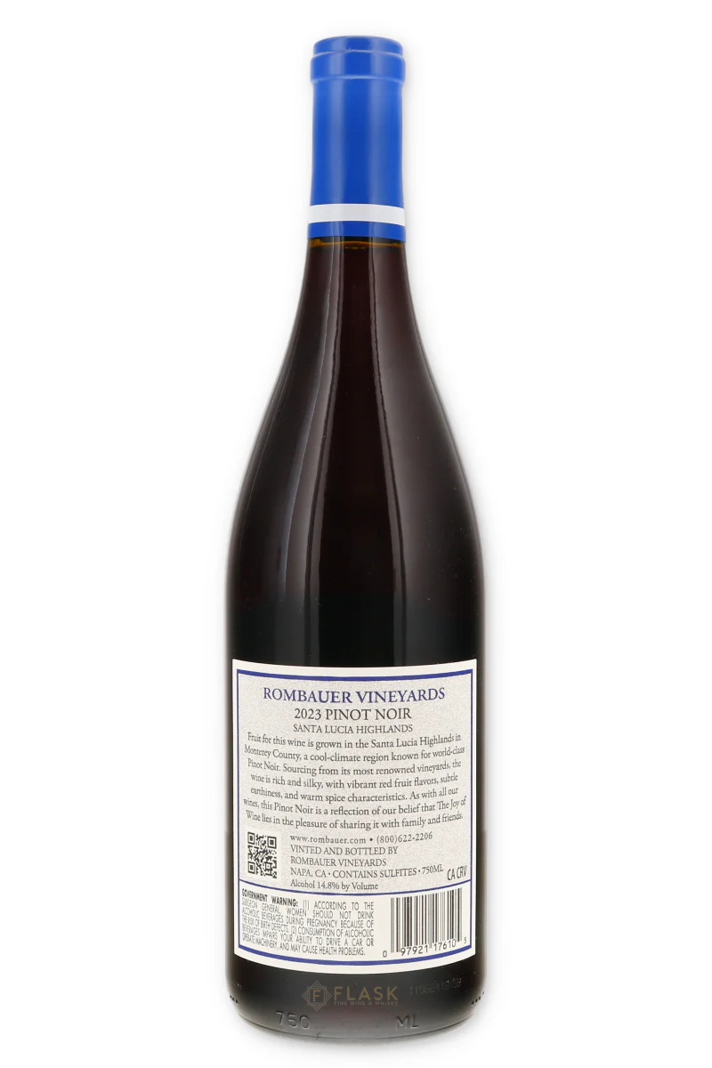 Rombauer Pinot Noir Santa Lucia Highlands 2023 - Image 2