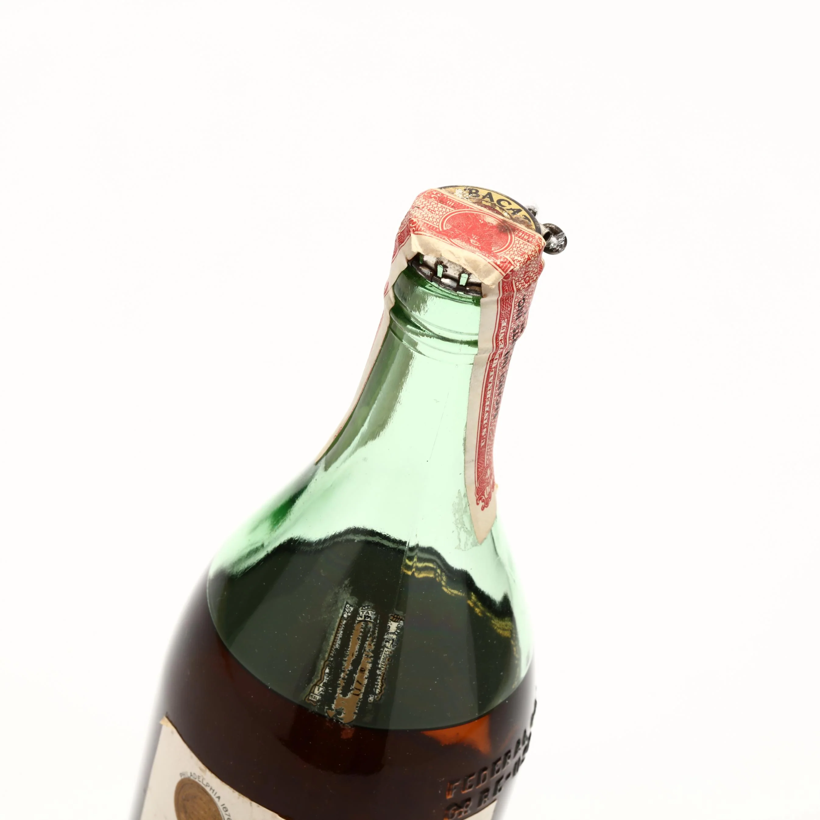 Ron Bacardi Superior Rum Carta de Oro Gold Pre Embargo US Import / 1940s - Image 4