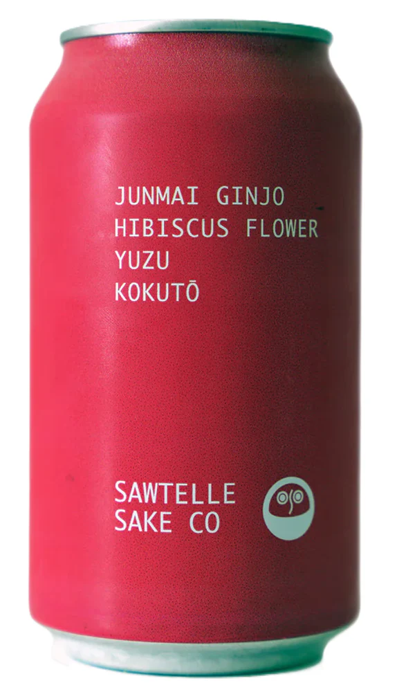 Sawtelle Sake Pink Hibiscus Ginger 12oz Single