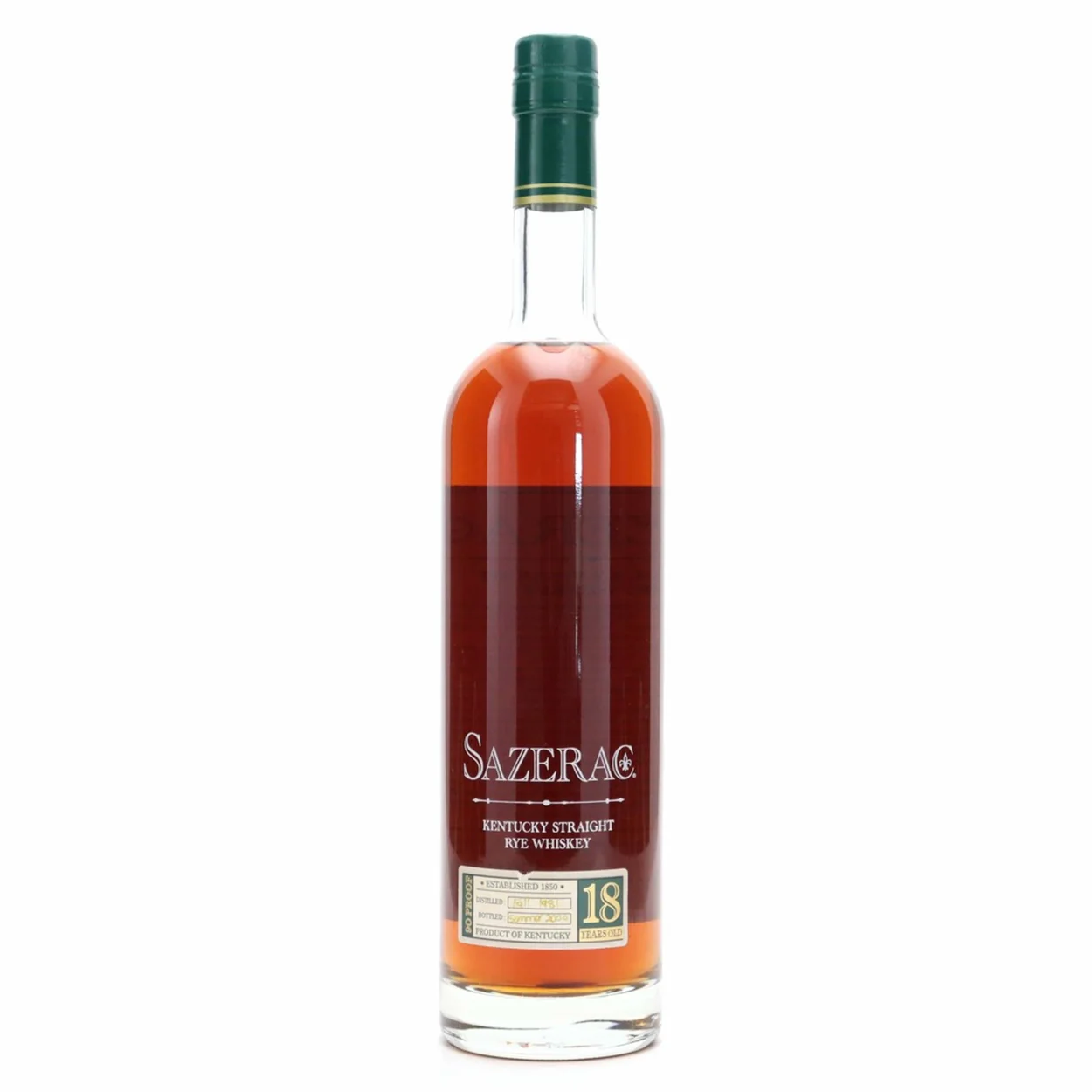 Sazerac 18 Year Old Rye Distilled 1981 b.2000 / First Release