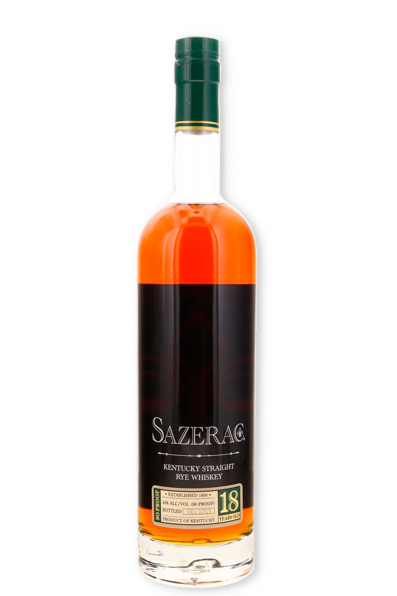 Sazerac 18 Year Old Rye Whiskey 2023