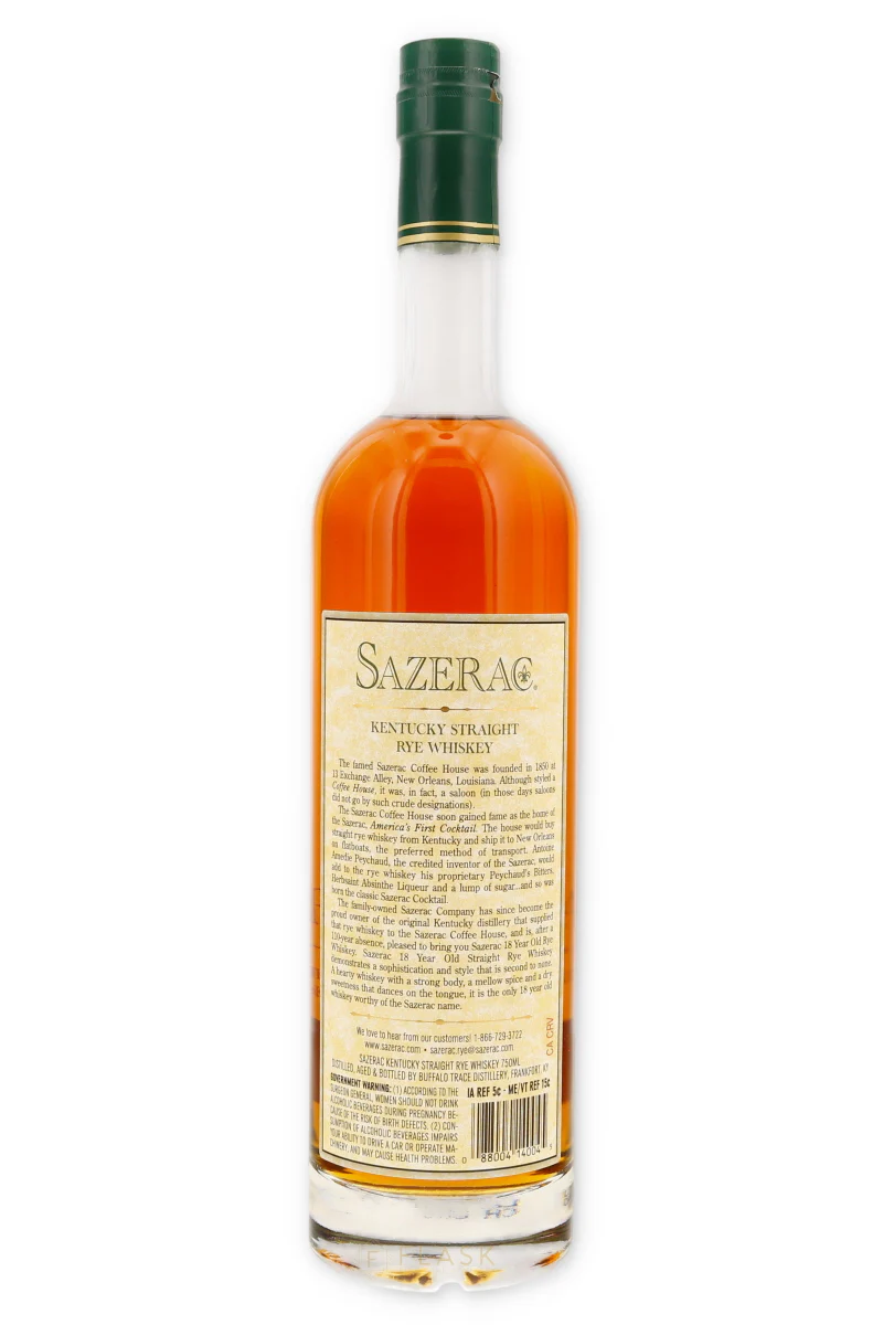 Sazerac 18 Year Old Rye Whiskey 2025 - Image 2