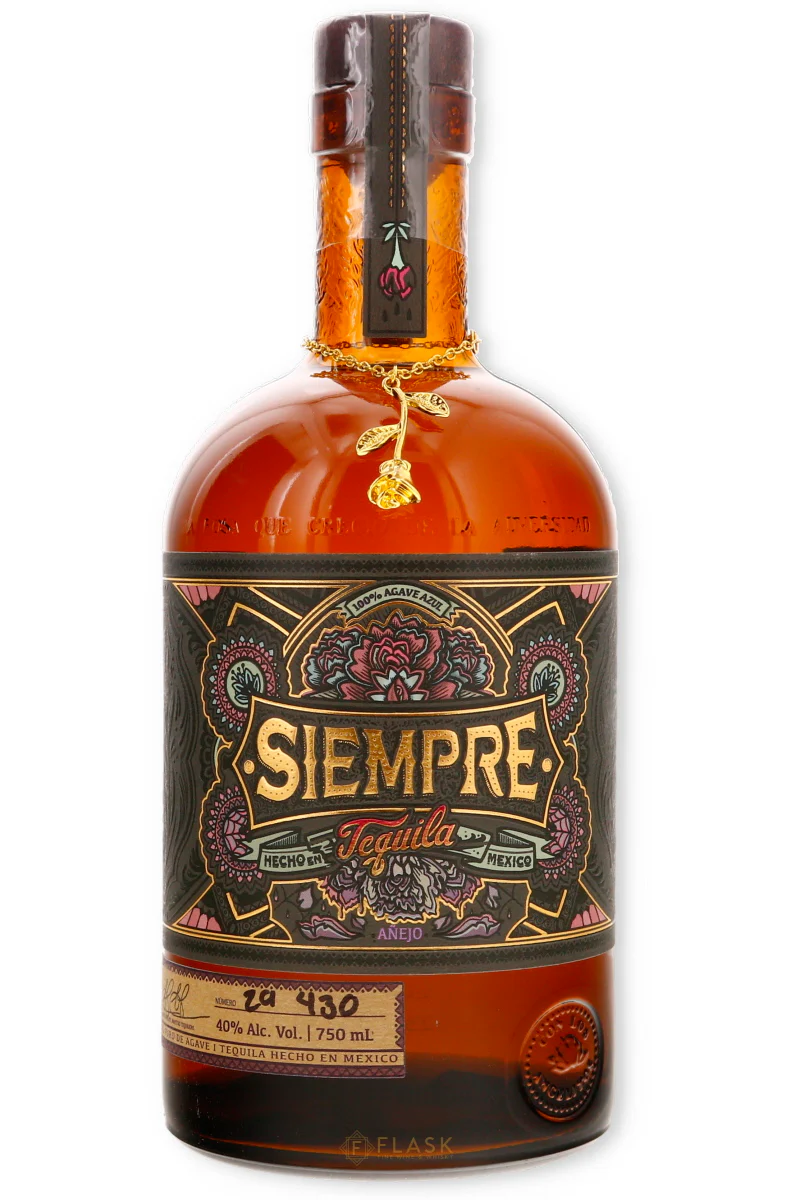 Siempre Tequila Anejo 750ml