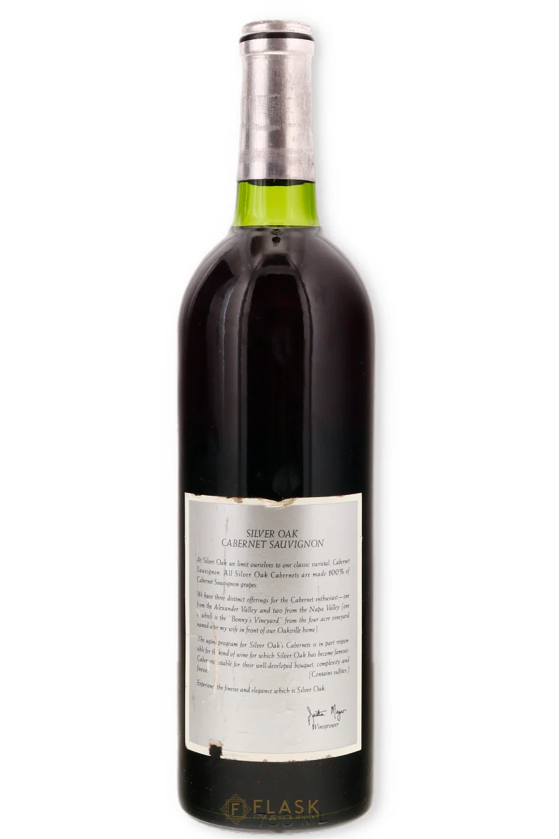 Silver Oak Alexander Valley Cabernet Sauvignon 1986 - Image 2