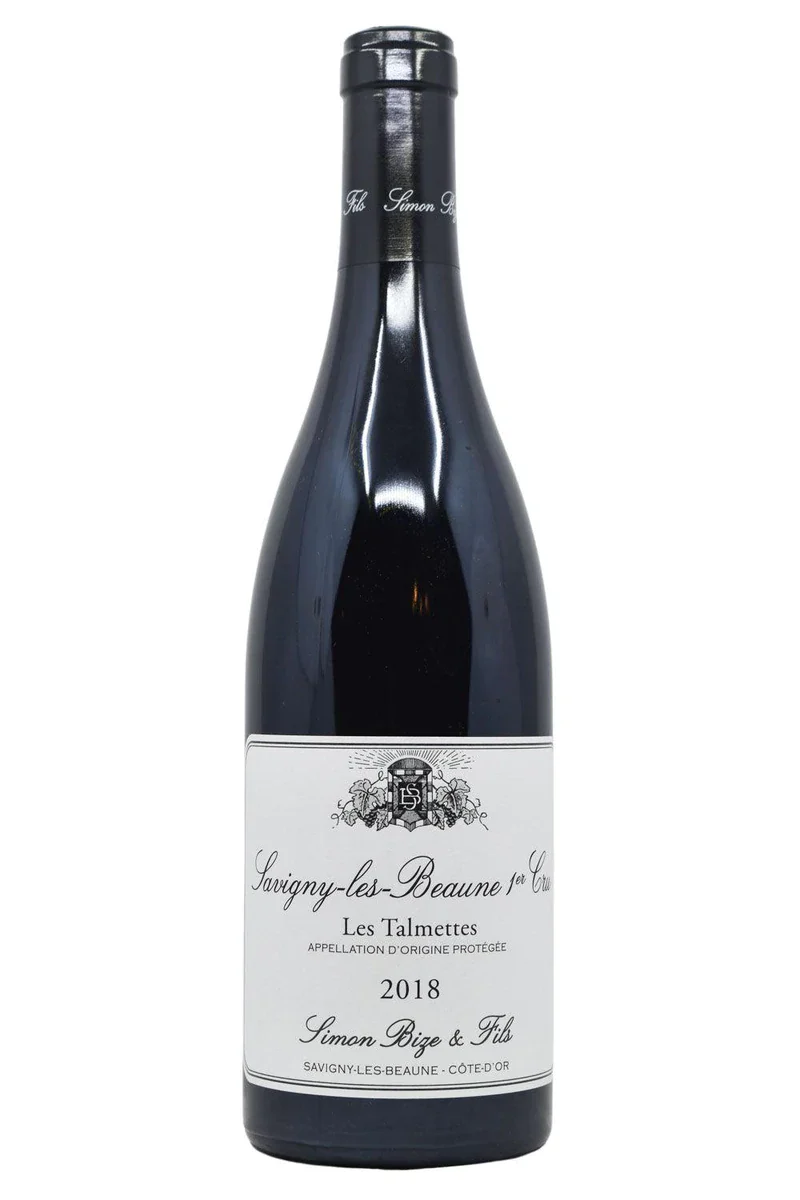 Simon Bize Savigny Les Beaune Rouge 1er Cru Les Talmettes 2018