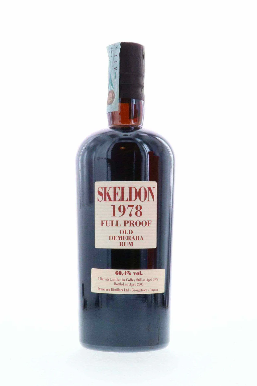 Skeldon Velier 1978 Full Proof 27 Year Old Demerara Rum - Image 3