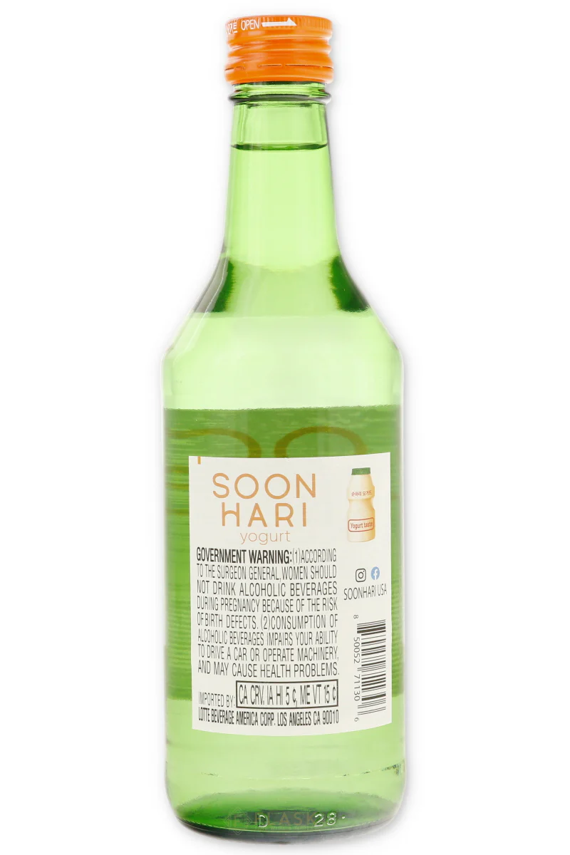 Soon Hari Yogurt Soju 375ml - Image 2