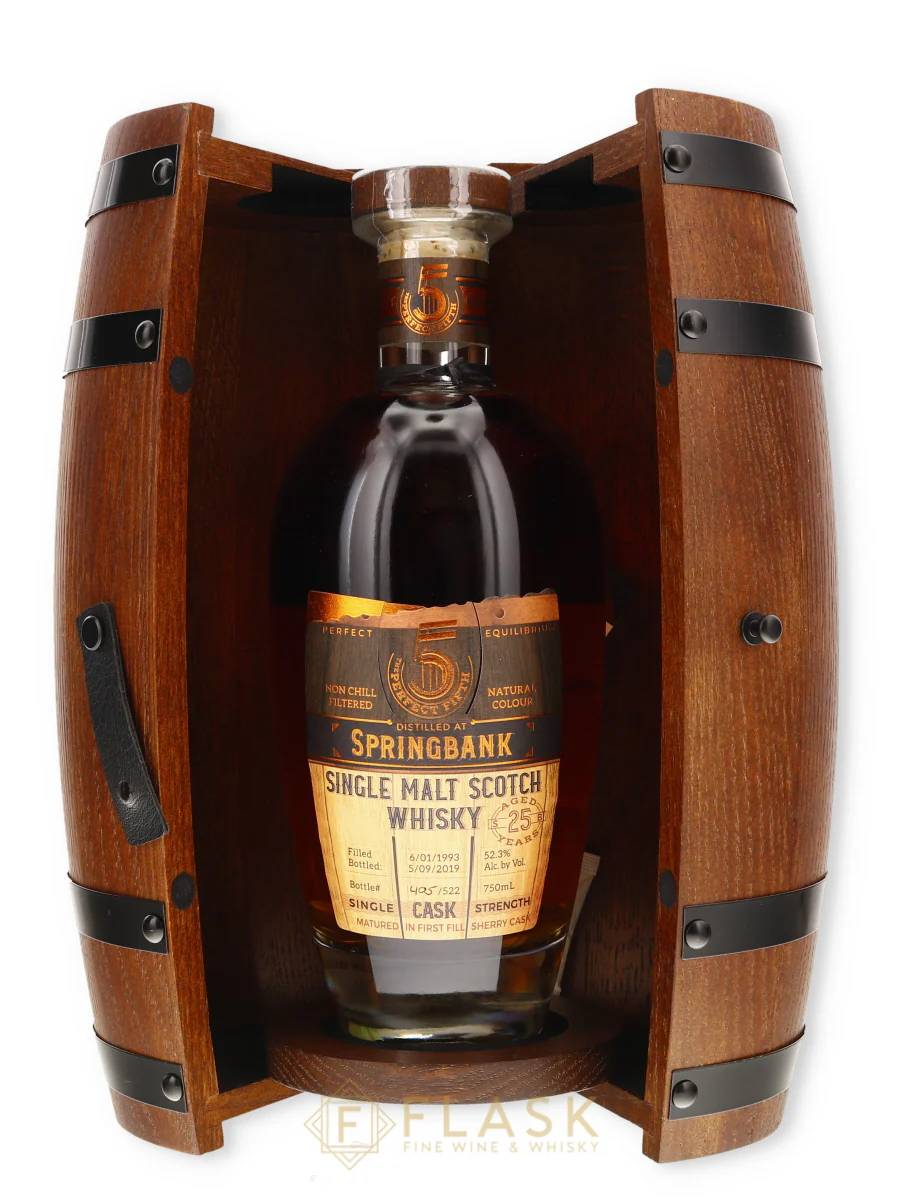 Springbank 1993 25 Year Old The Perfect Fifth First Fill Sherry Butt No. 315 Cask Strength Single Malt