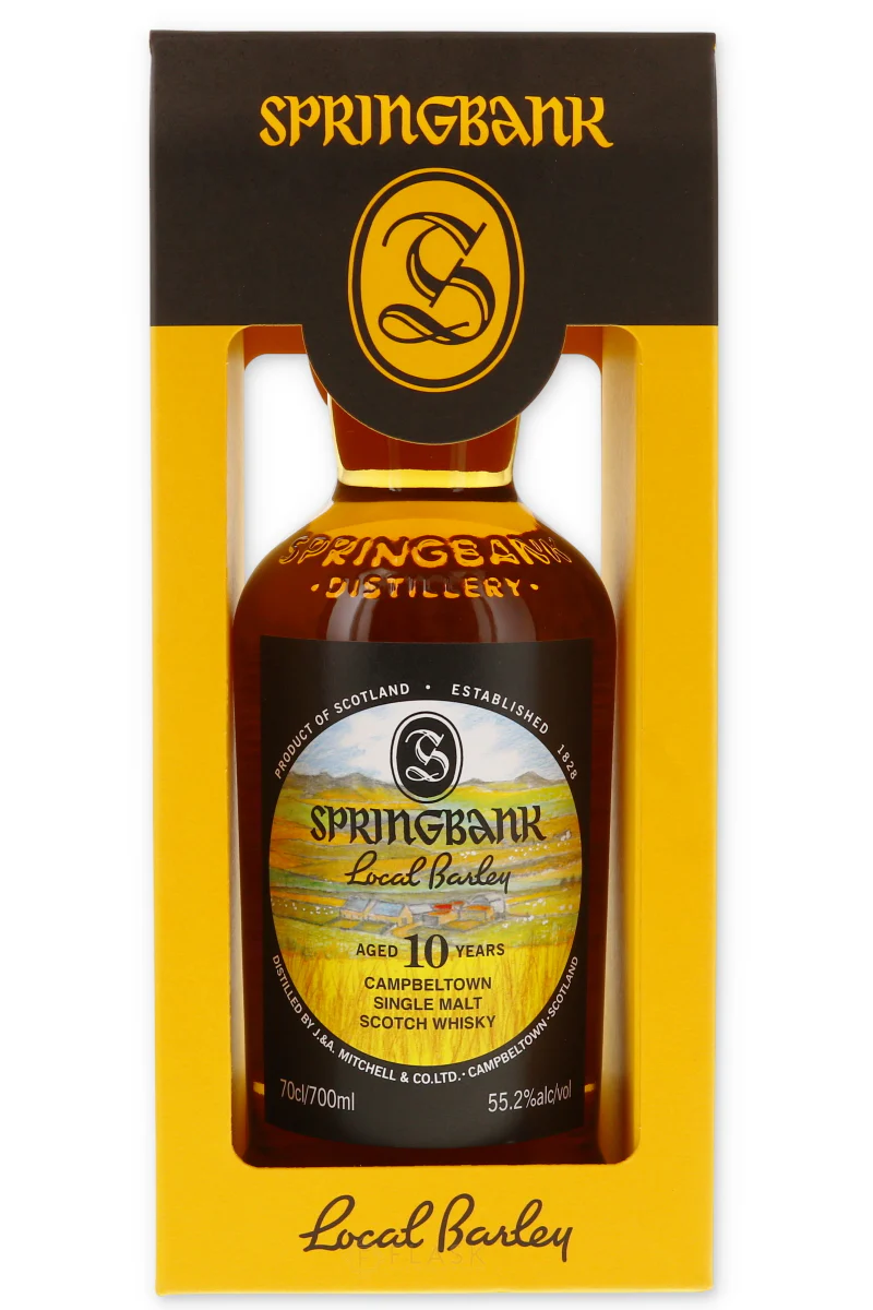 Springbank Local Barley Aged 10 Years 2025 Release 55.2% 700ml