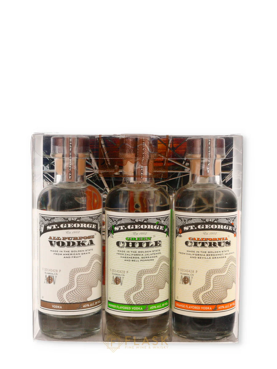 St George Spirits Vodka Collection Pack 200ml x 3