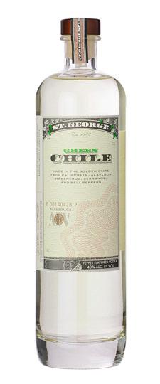 St George Green Chile Vodka 750ml