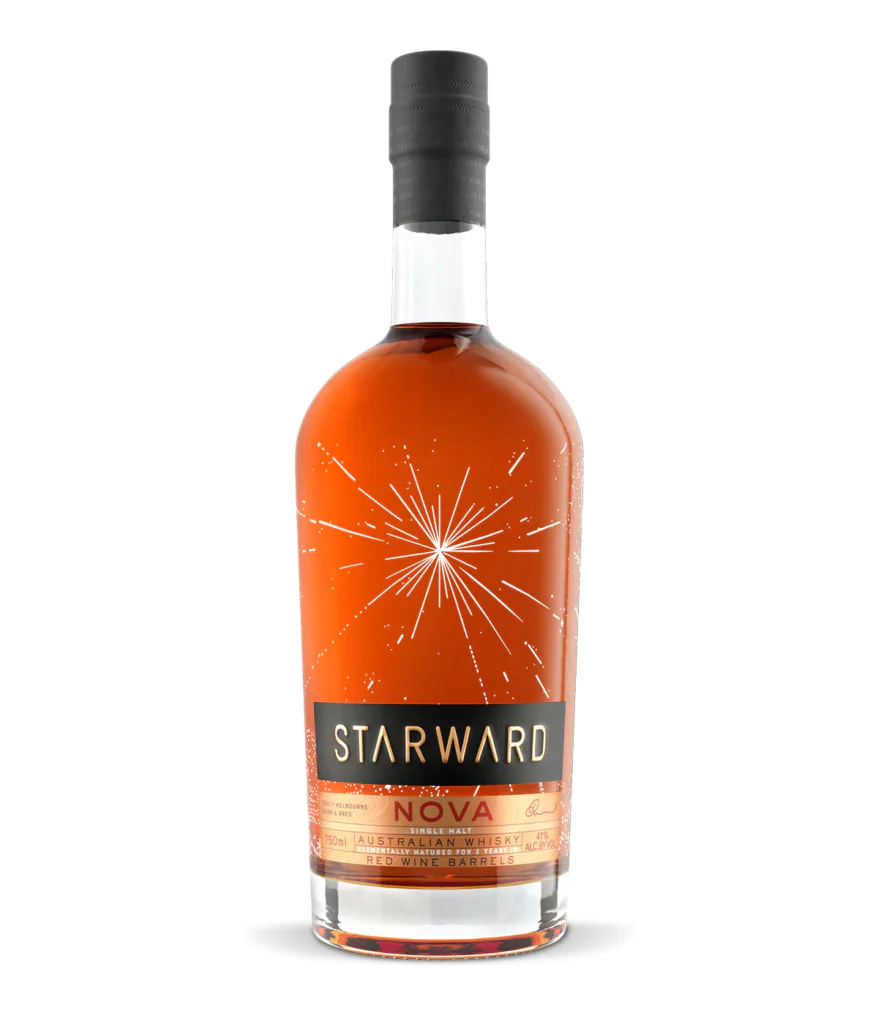 Starward Nova Single Malt Australian Whisky Red Wine Barrels