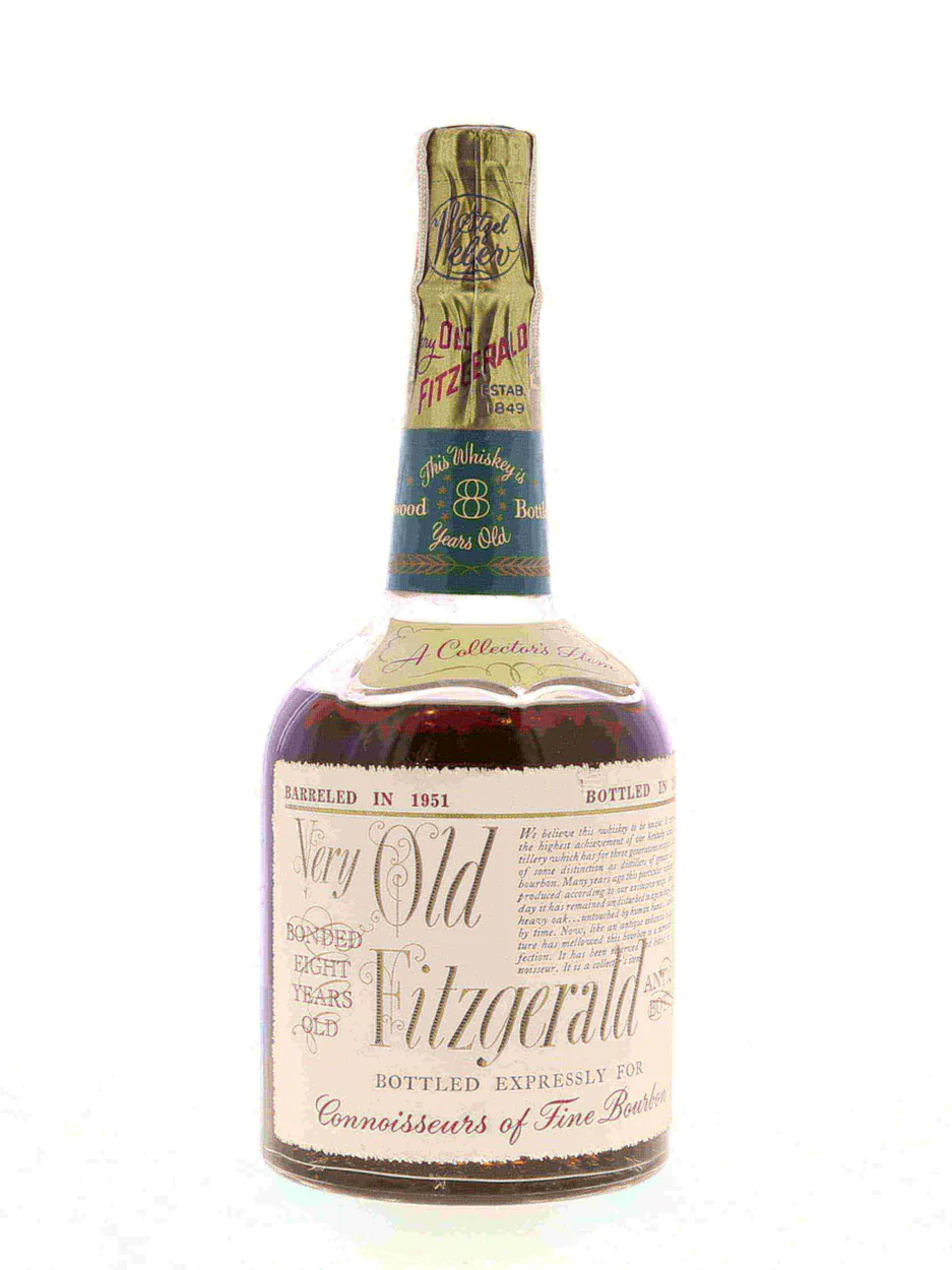 Stitzel Weller Very Old Fitzgerald 1951 8 Year Old Bottled in Bond 4/5 Quart