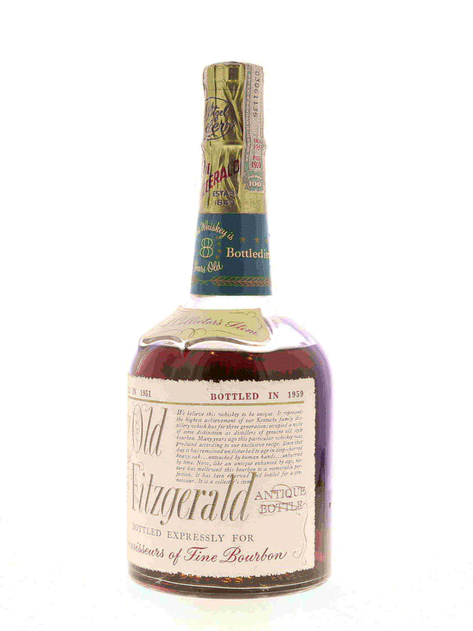 Stitzel Weller Very Old Fitzgerald 1951 8 Year Old Bottled in Bond 4/5 Quart - Image 2