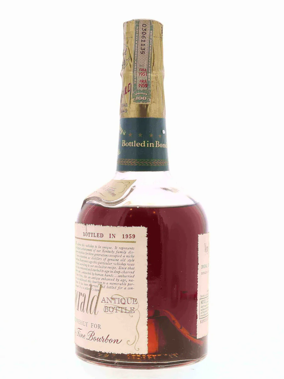 Stitzel Weller Very Old Fitzgerald 1951 8 Year Old Bottled in Bond 4/5 Quart - Image 3