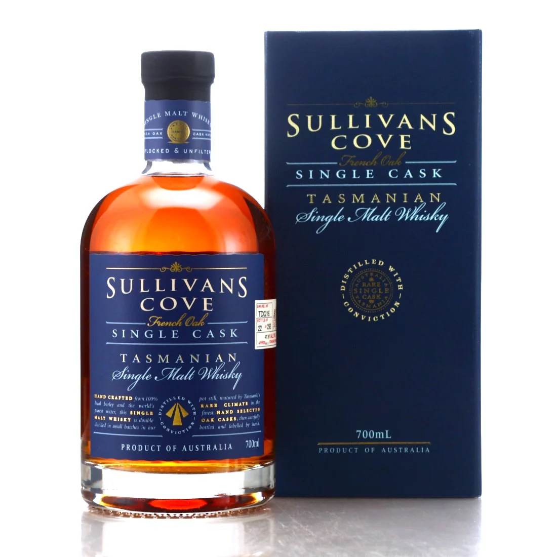 Sullivans Cove French Oak Single Cask Single Malt