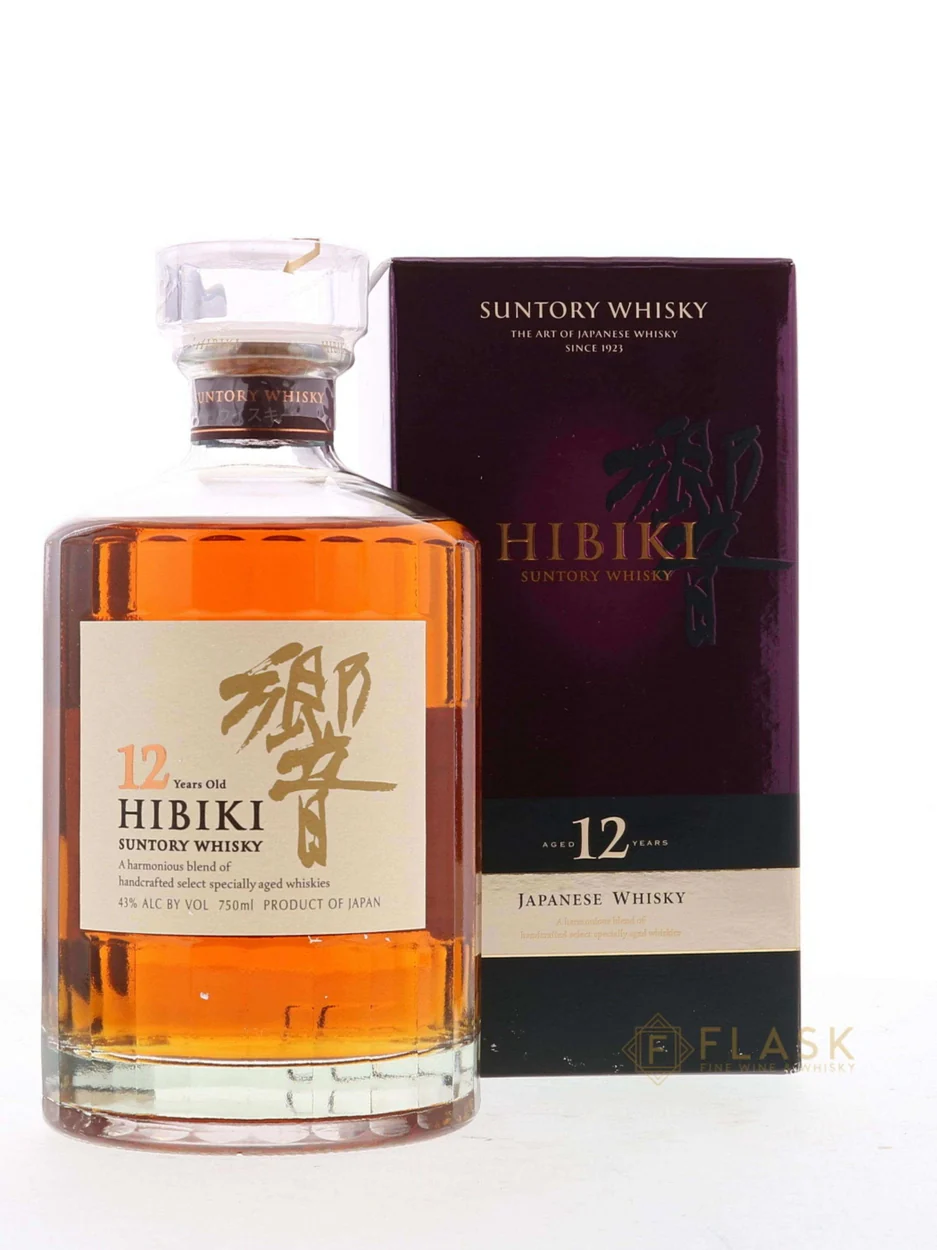 Hibiki 12 Year Old Japanese Whisky 750ml