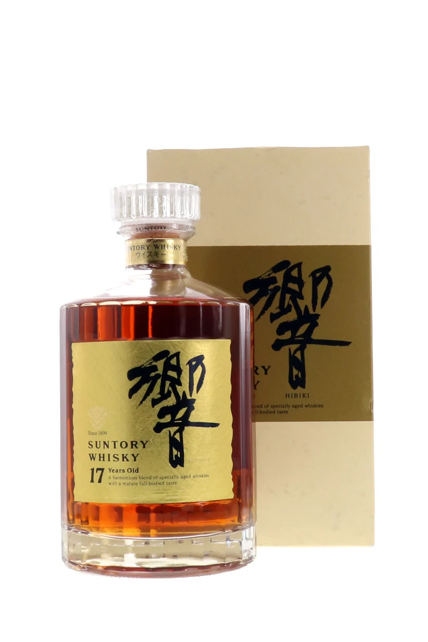 Suntory Hibiki 17 Years Old Gold Label Original Box