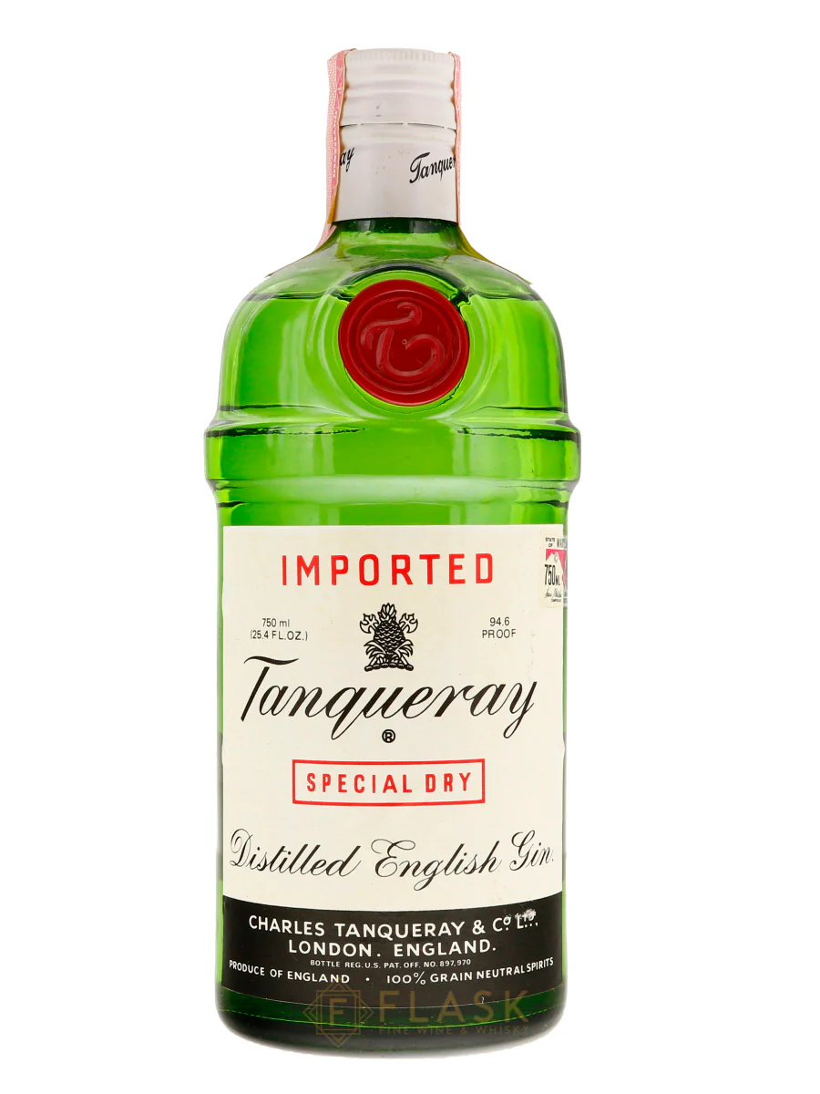Tanqueray Gin Vintage Bottled 1970s/1980s 750ml