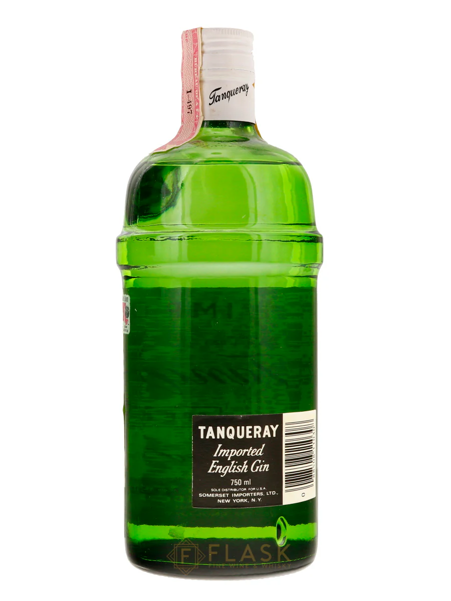 Tanqueray Gin Vintage Bottled 1970s/1980s 750ml - Image 2