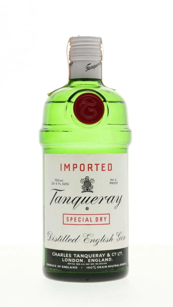 Tanqueray Special Dry Gin Vintage 1980s 750ml