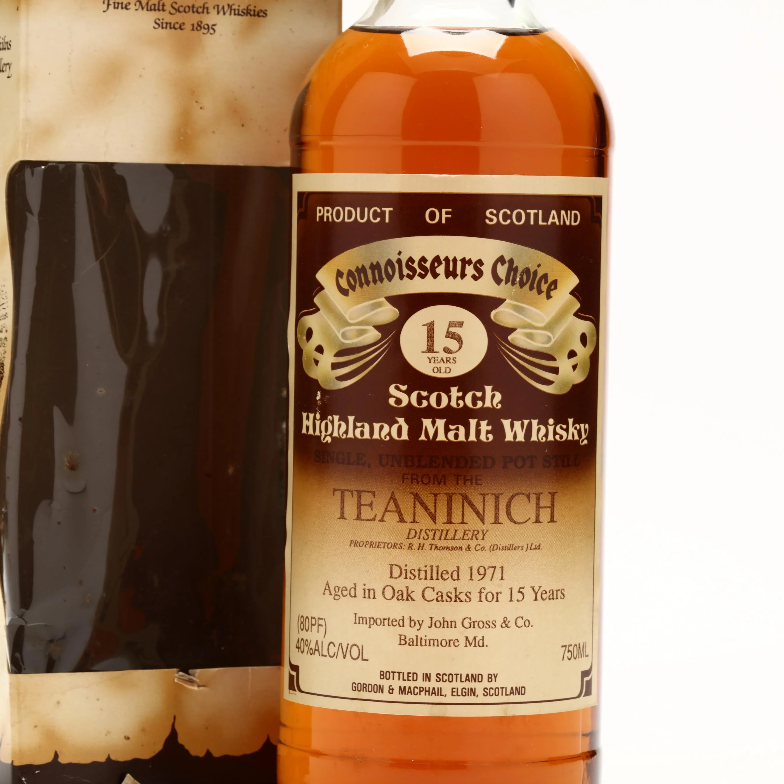 Teaninich 15 Year Old Gordon and Macphail Connoisseurs Choice 1971 - Image 2