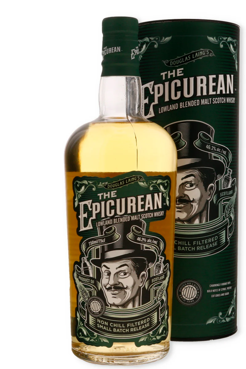 The Epicurean Lowland Blended Malt Scotch Whisky