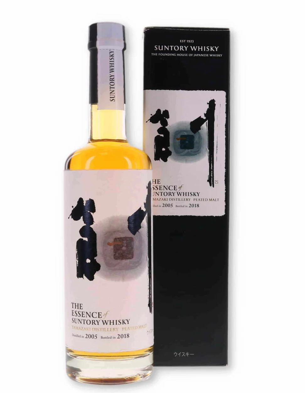 The Essence of Suntory Whisky Yamazaki Distillery Peated Malt 2005 / 2018 500ml