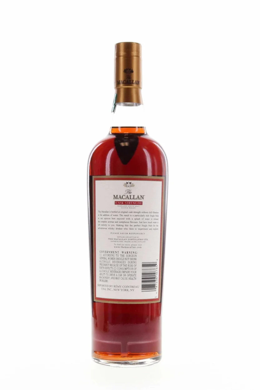 Macallan Cask Strength Single Malt - Image 4