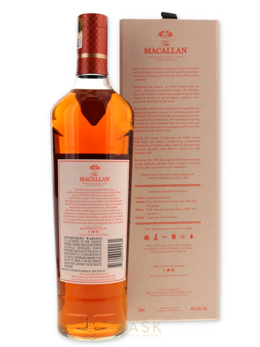 Macallan Harmony Collection Rich Cacao Single Malt Scotch Whisky - Image 2