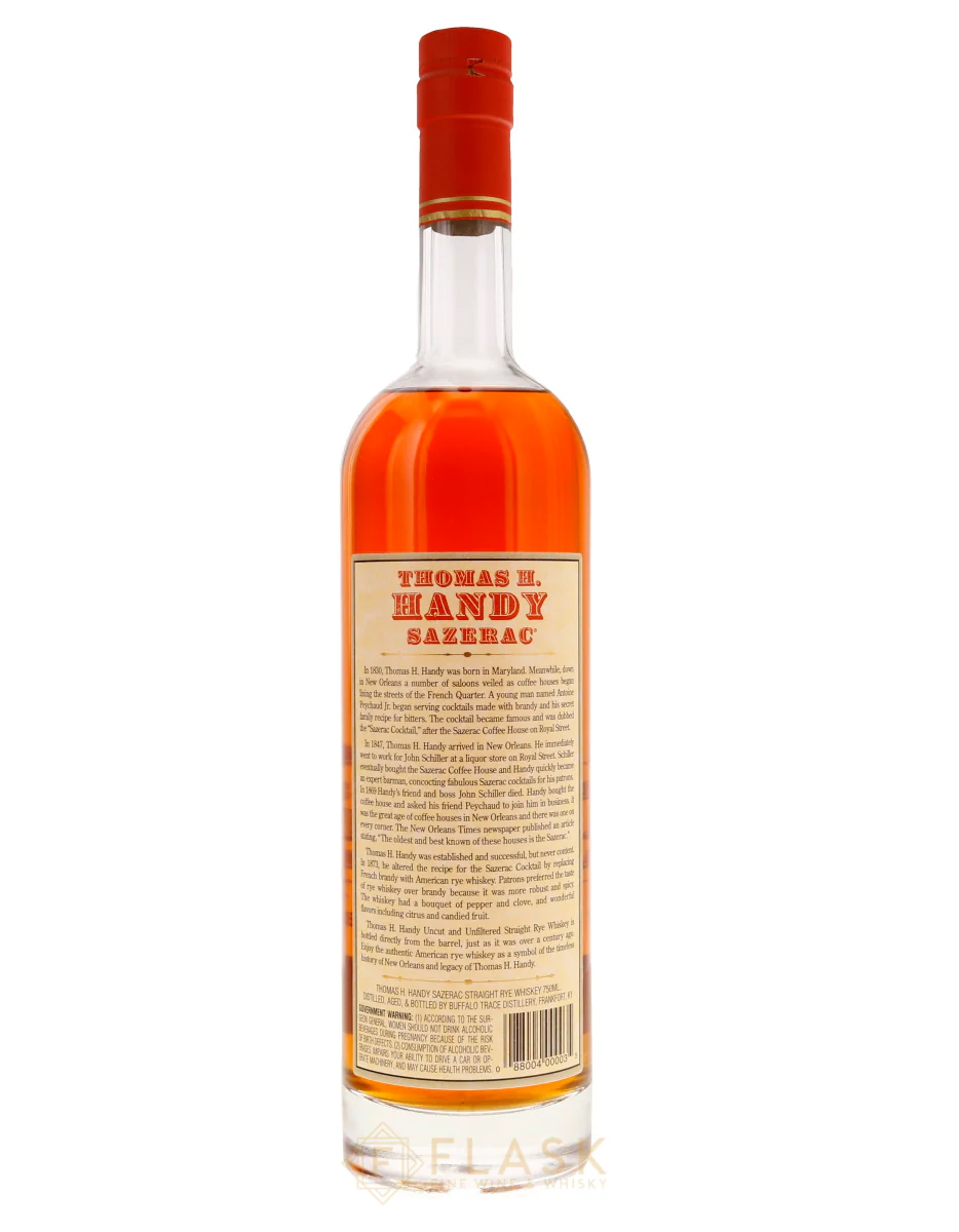 Thomas H Handy Sazerac Rye Whiskey 2016 - Image 3
