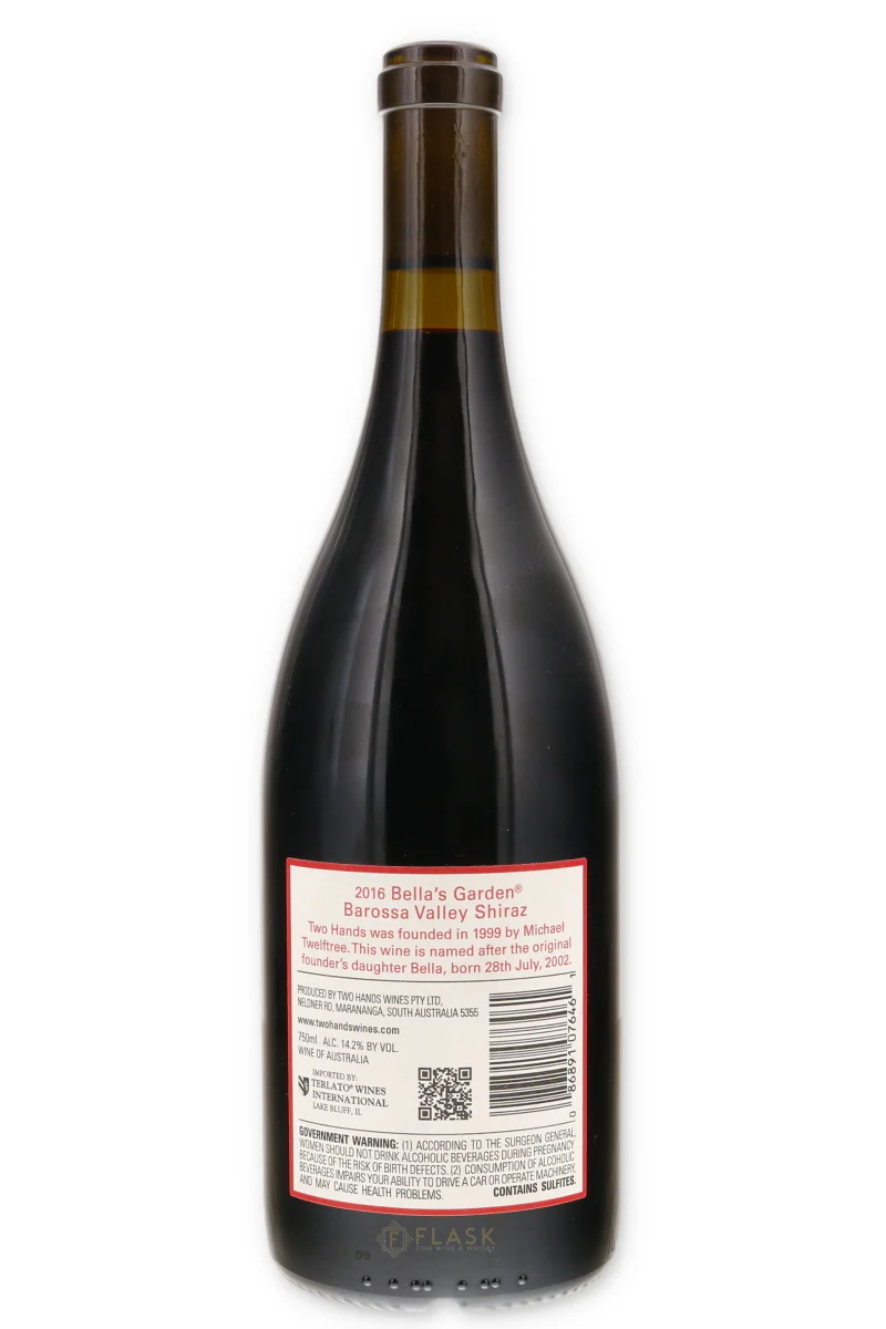 Two Hands Wines Shiraz Bella's Garden 2016 - Image 2
