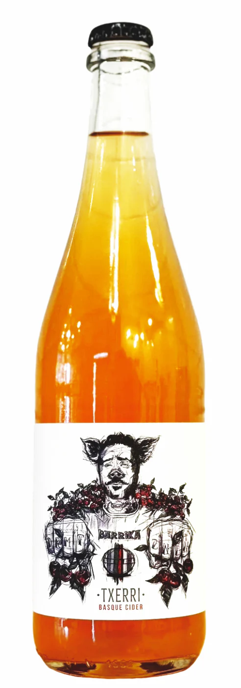 Txerri Basque Cider w/ Cherry Maceration 750ml