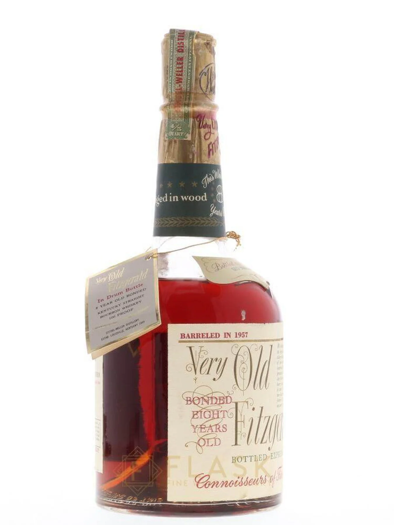 Very Old Fitzgerald 1957 8 Year Old Bourbon Stitzel Weller 4/5 Quart Private Label - Image 5