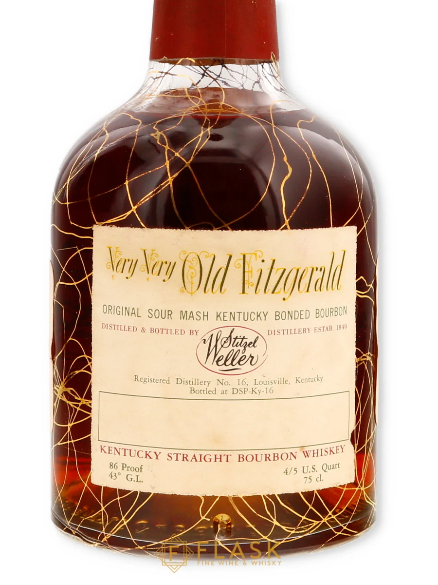 Very Very Old Fitzgerald 1956 12 Year Old Bourbon Bottled in Bond 86 Proof With Gift Box / Stitzel-Weller - Image 3