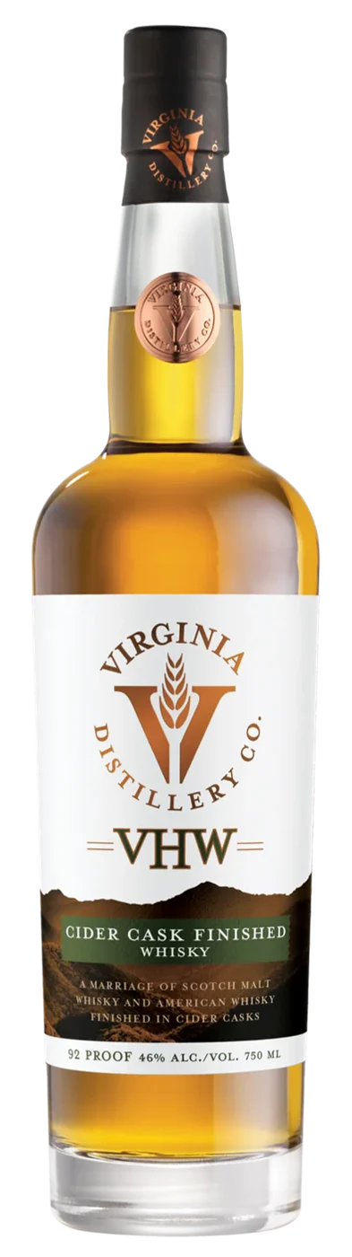 Virginia Distillery Co. VHW Cider Cask Finished Virginia Highland Malt Whisky 750ml