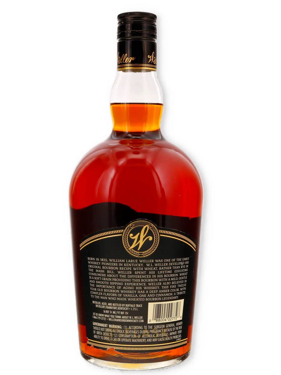 Weller 12 Year Old Bourbon 1.75 Liter / Magnum - Image 2