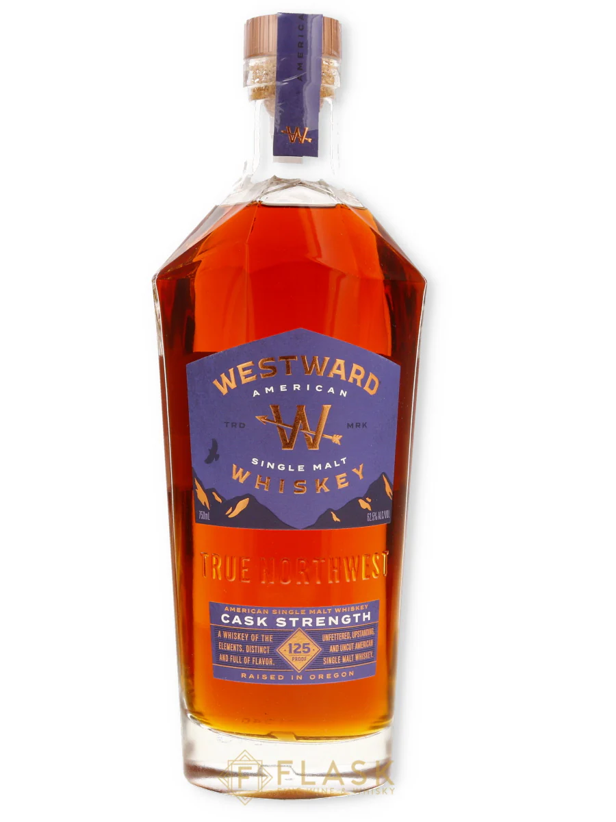 Westward American Single Malt Whiskey Cask Strength 125 proof