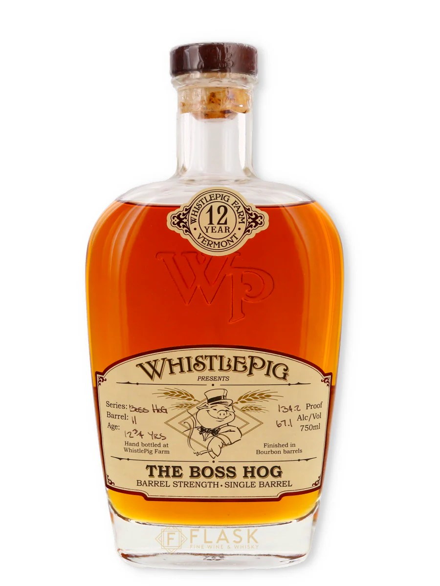 WhistlePig The Boss Hog 1st Edition 12 Year Old Single Barrel Rye Whiskey