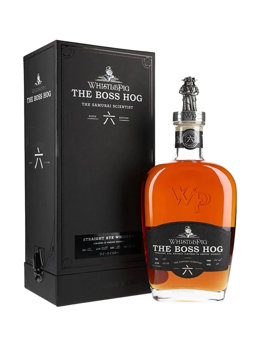 WhistlePig Boss Hog VI Samurai Scientist with Box 750ml