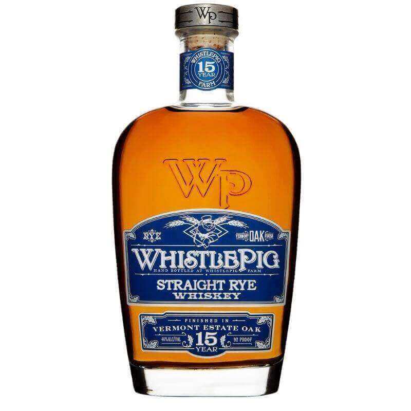 WhistlePig 15 Year Estate Oak Rye