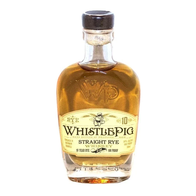 WhistlePig Straight Rye 10 year 50ml / Miniature