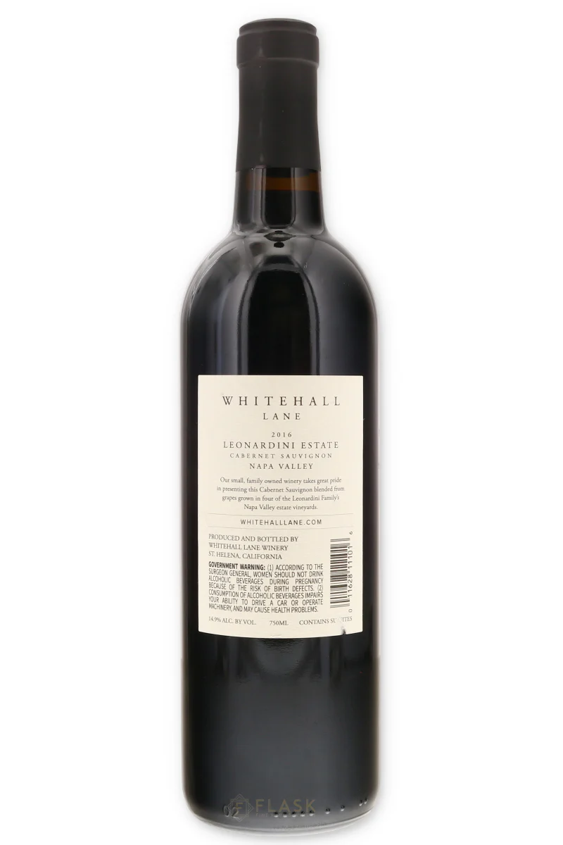 Whitehall Lane Leonardini Estate Cabernet Napa Valley 2016 - Image 2