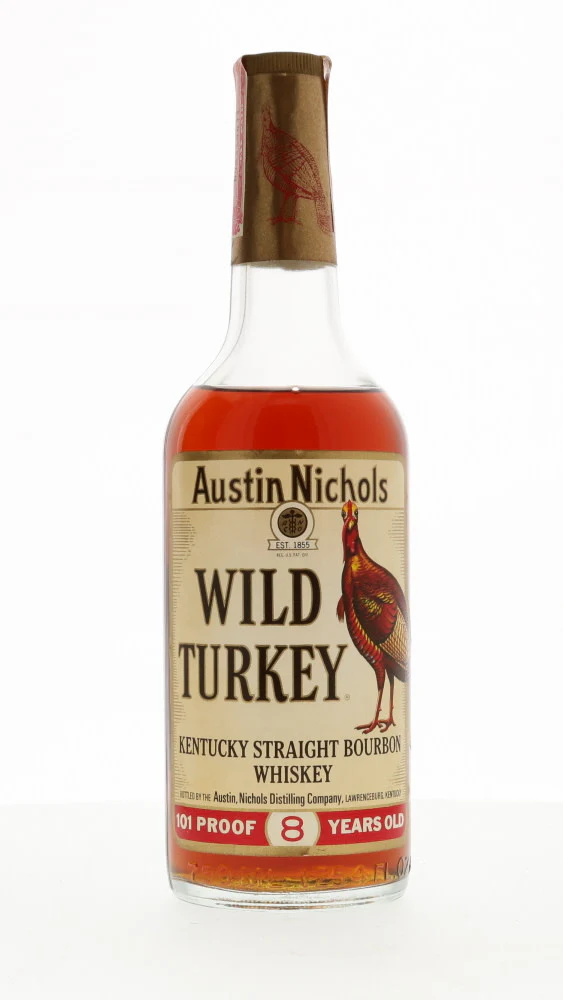 Wild Turkey 101 Proof 8 Year Old Bourbon 1979