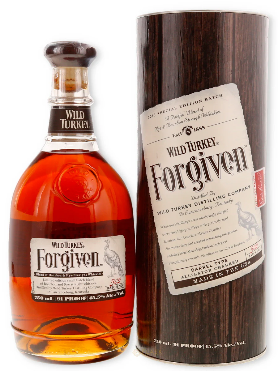 Wild Turkey Forgiven Special Edition Batch 302 First Release 2013